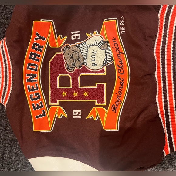 Women’s Cropped Varsity Jacket! Size Small! Brand New, Never Worn!!!!! - Picture 3 of 10